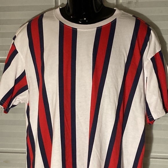 Red and white mens T-shirt - Picture 2 of 4